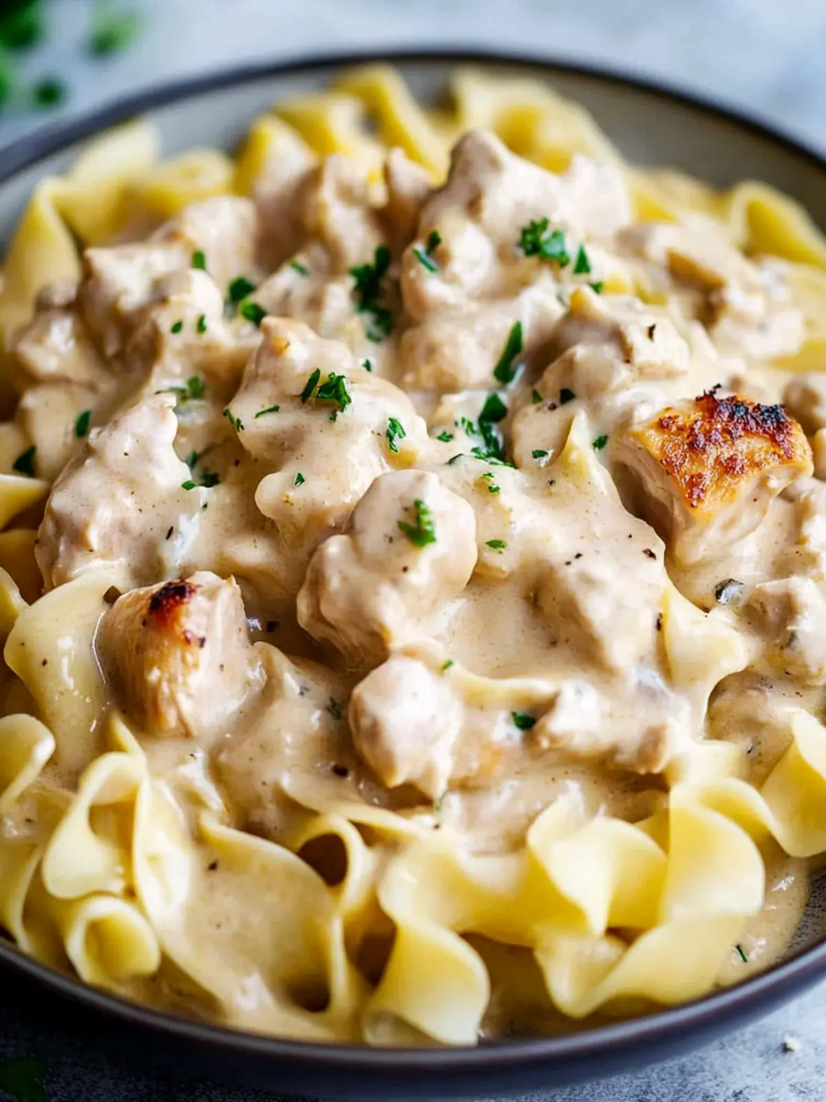 Creamy Chicken Stroganoff for Ultimate Comfort Food Bliss 2 Chicken Stroganoff