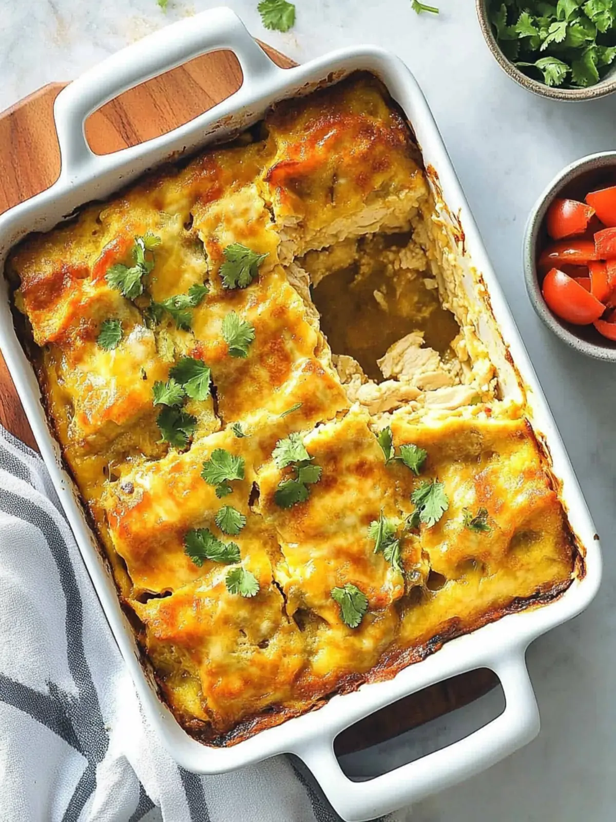 Delicious Chicken Chiles Rellenos Strata for Breakfast Bliss 4 Chicken Chiles Rellenos Strata