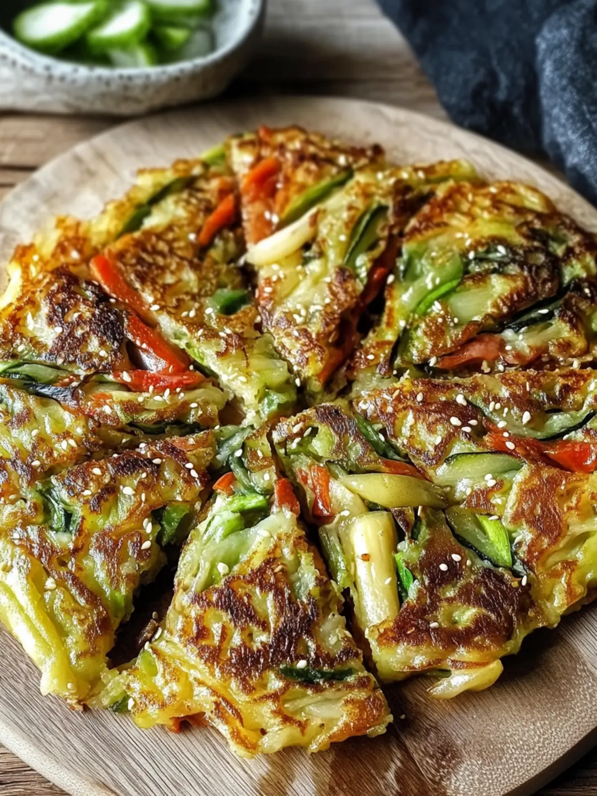 Crispy Korean Vegetable Pancakes for Flavor-Packed Fun 5 Korean Vegetable Pancakes