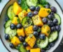 Mango Cucumber Salad with Blueberries for a Vibrant Boost