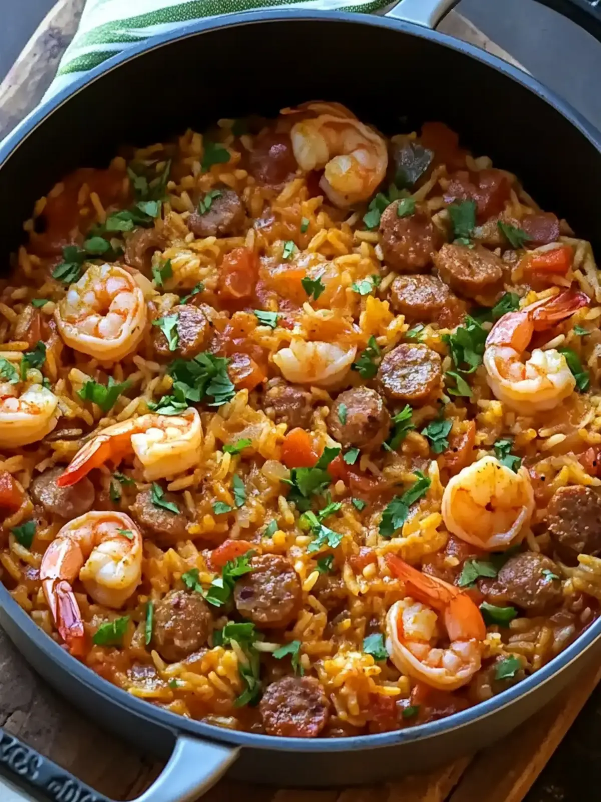 Savory One Pot Shrimp and Sausage Jambalaya to Impress 5 One Pot Shrimp and Sausage Jambalaya