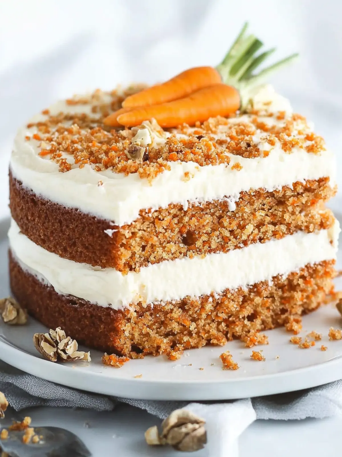 Vegan Carrot Cake: Moist, Pineapple-Packed Delight Awaits 4 Vegan Carrot Cake