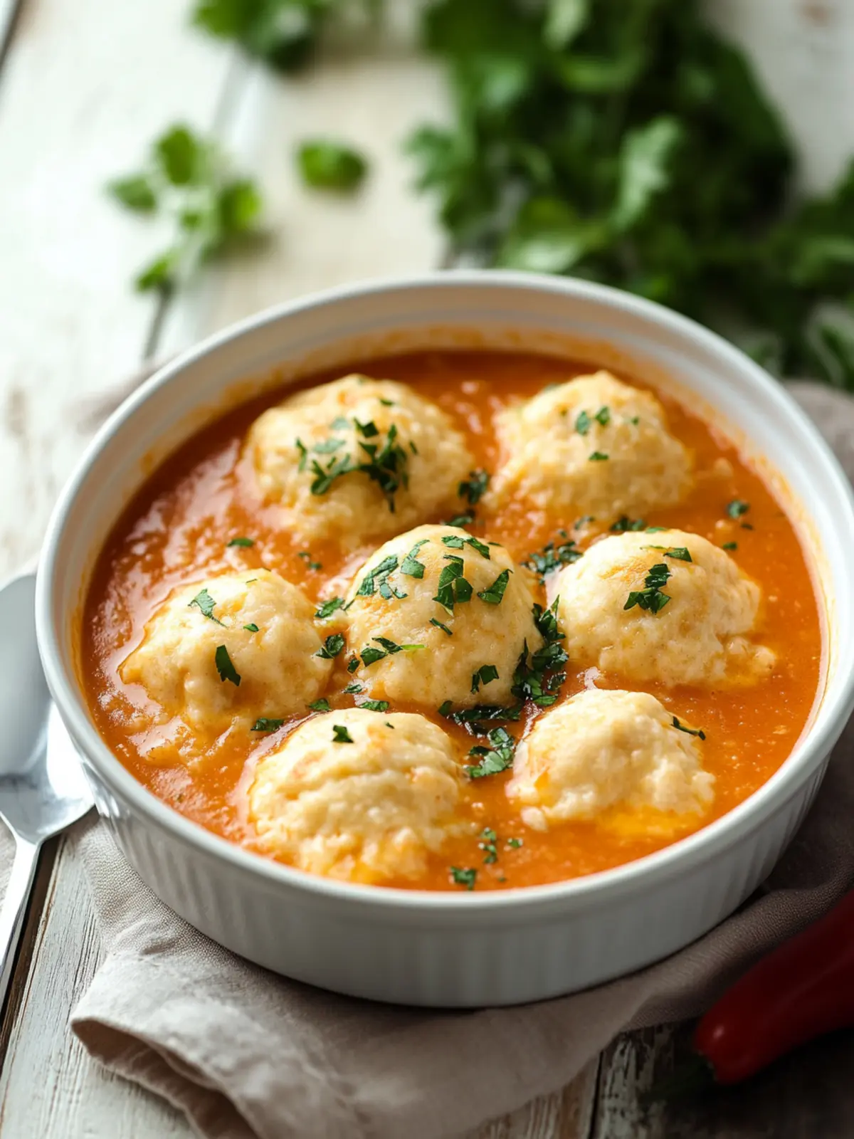 Irresistible Tomato Soup with Cheddar Bay Dumplings Delight 4 Tomato Soup with Cheddar Bay Dumplings