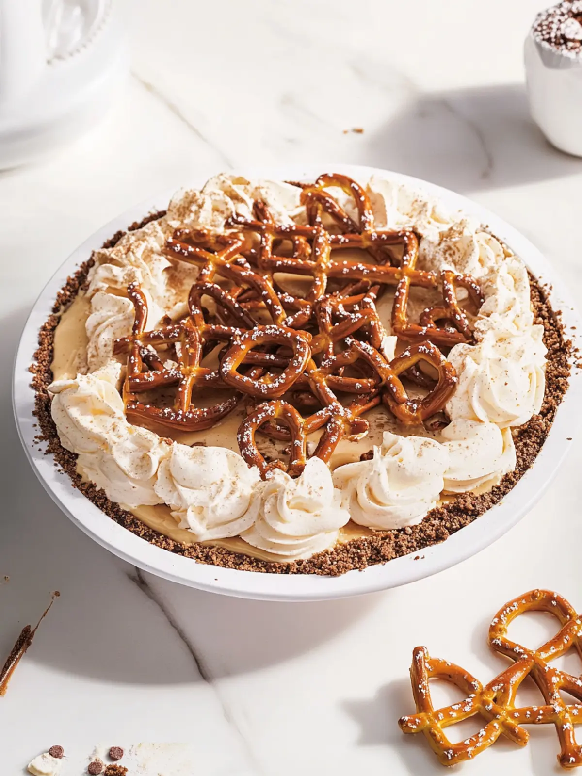 Indulge in Peanut Butter Pretzel Pie: A Sweet Symphony! 3 Peanut Butter Pretzel Pie