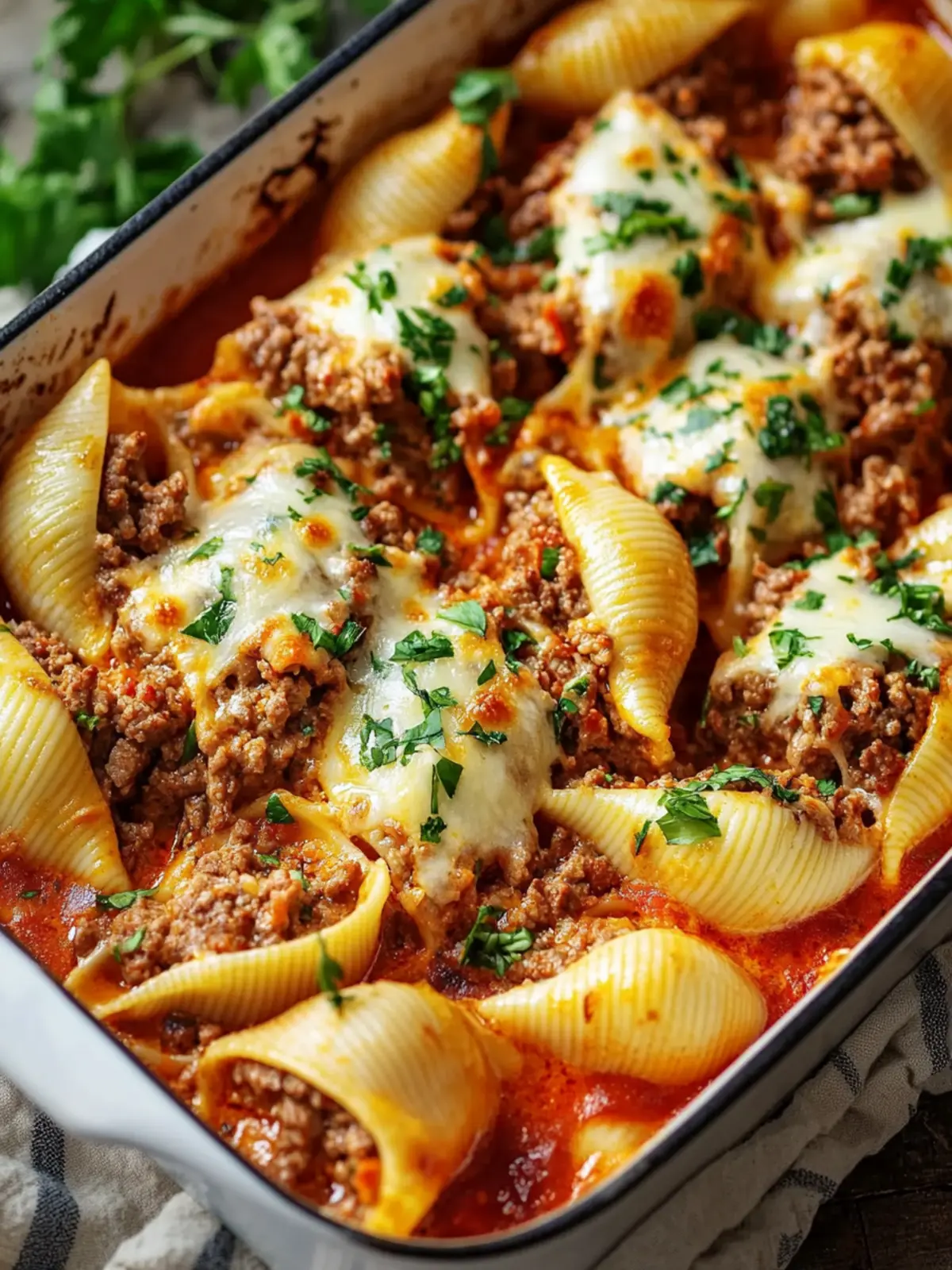 Savory Beef Stuffed Shells: Comfort Food Your Family Will Love 2 Beef Stuffed Shells