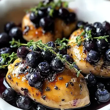 Blueberry Thyme Chicken: A Flavor-Packed Dinner Delight 10 Blueberry Thyme Chicken
