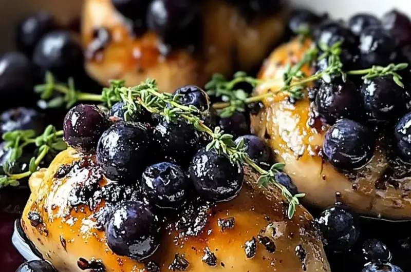 Blueberry Thyme Chicken
