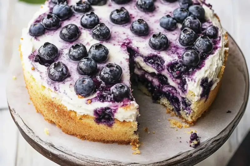 Blueberry Ricotta Cake