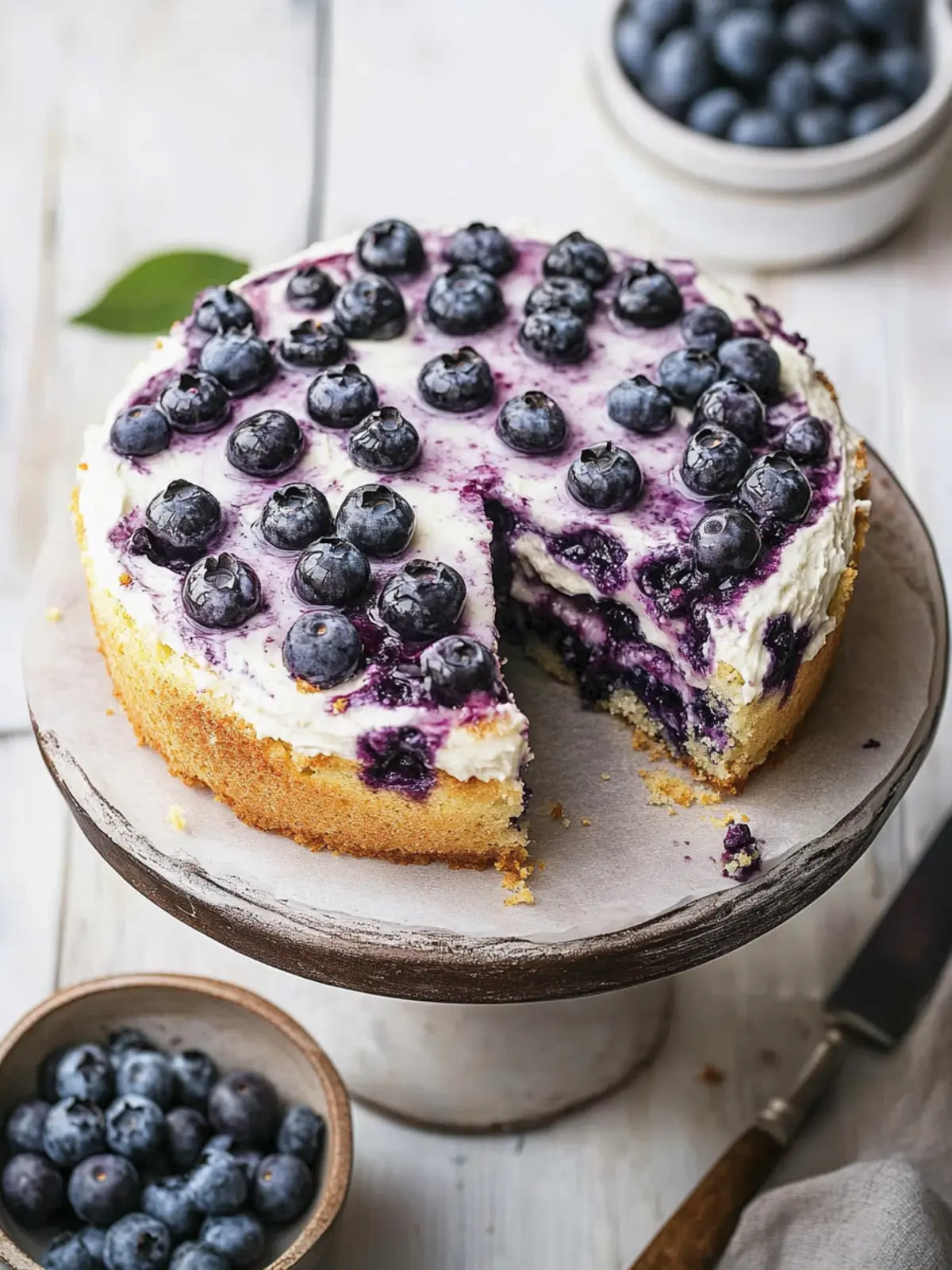 Delicious Blueberry Ricotta Cake for Sweet Homemade Bliss 5 Blueberry Ricotta Cake