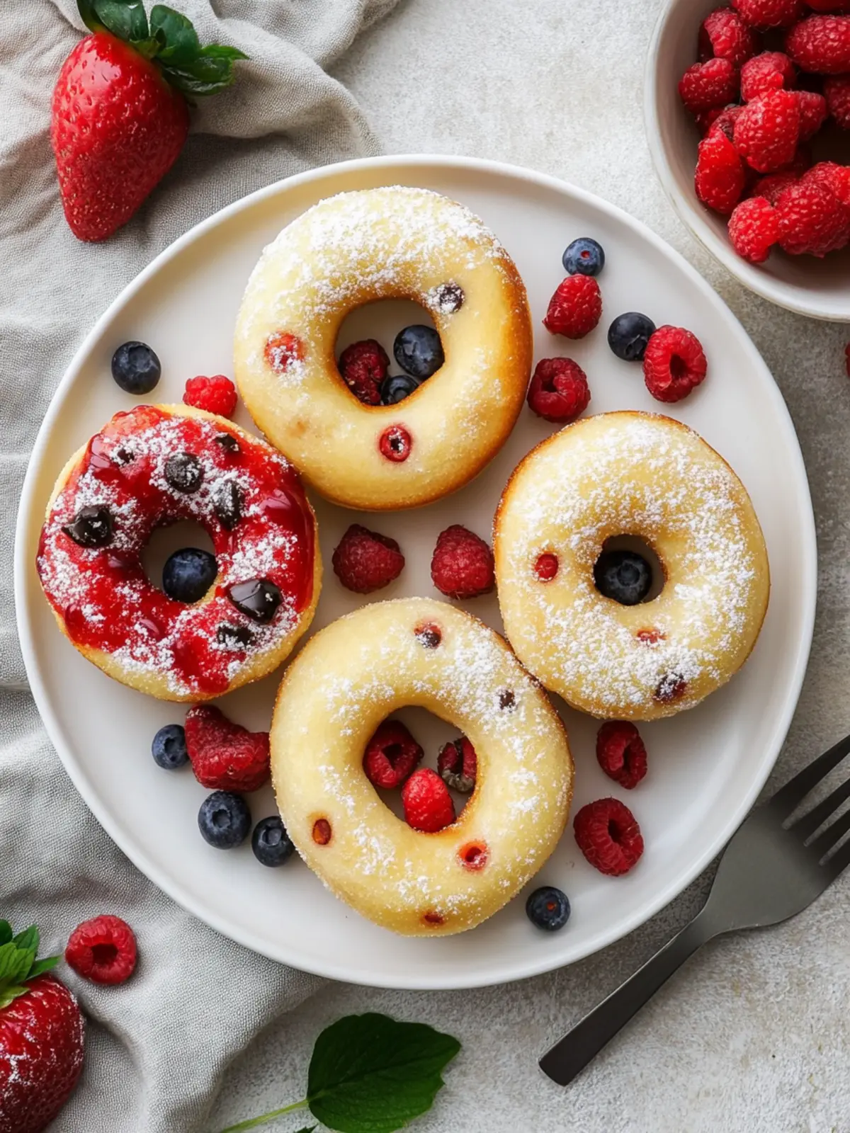 Irresistible Pancake Donuts for Quick and Customizable Mornings 3 Pancake Donuts