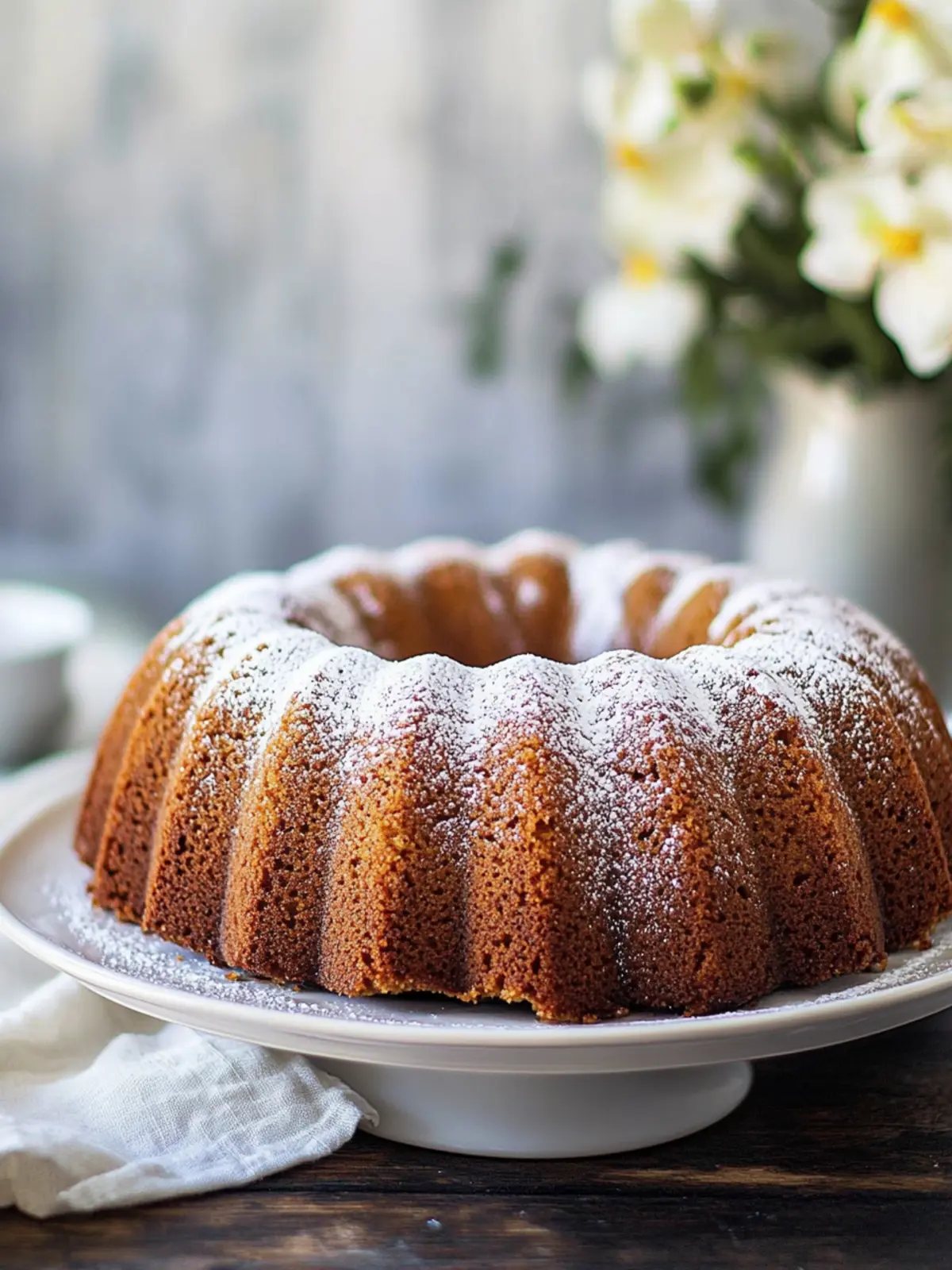 Irresistible Sweet Potato Bundt Cake with Cream Cheese Frosting 4 Sweet Potato Bundt Cake