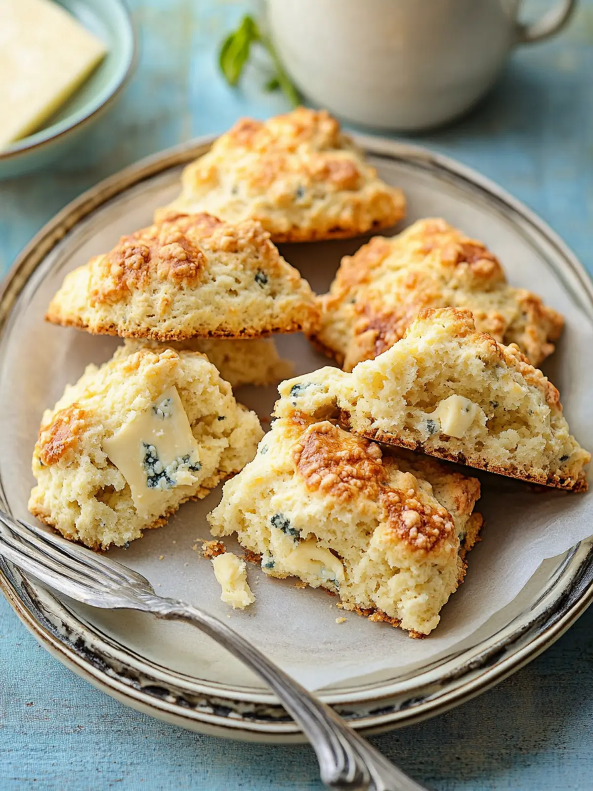 Blue Cheese Scones: Savory Delights for Gourmet Breakfast Lovers 2 Blue Cheese Scones