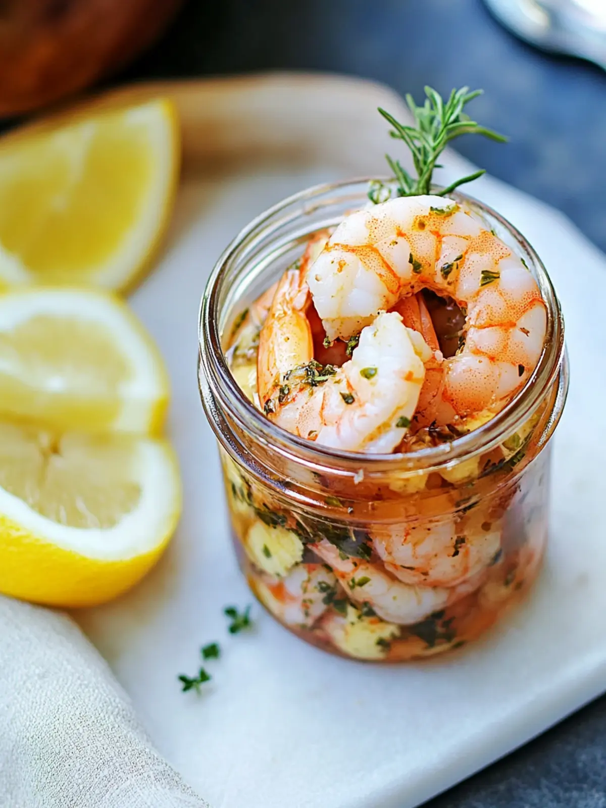 Pickled Shrimp in a Jar: Zesty Southern Party Delight 2 Pickled Shrimp In a Jar