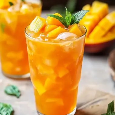 Homemade Mango Iced Tea for a Refreshing Summer Sip 9 Homemade Mango Iced Tea