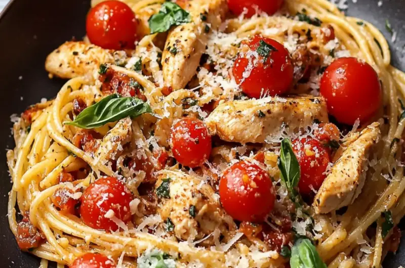 Bruschetta Chicken Pasta