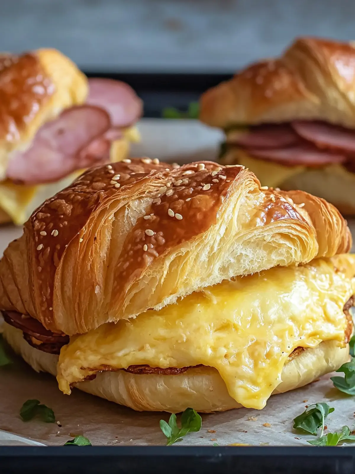Irresistible Croissant Breakfast Sandwich for Your Morning Boost 4 Croissant Breakfast Sandwich