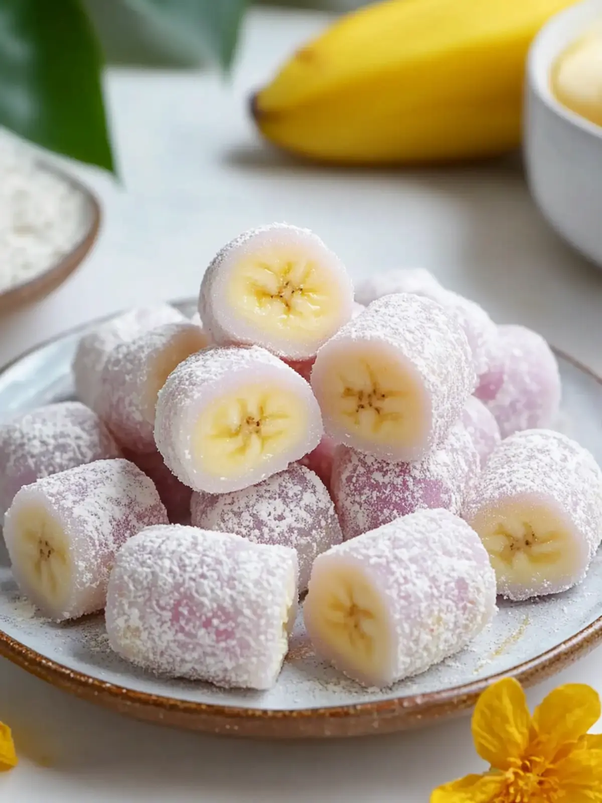 Heavenly Banana Mochi: Your New Sweet Obsession 3 Banana Mochi