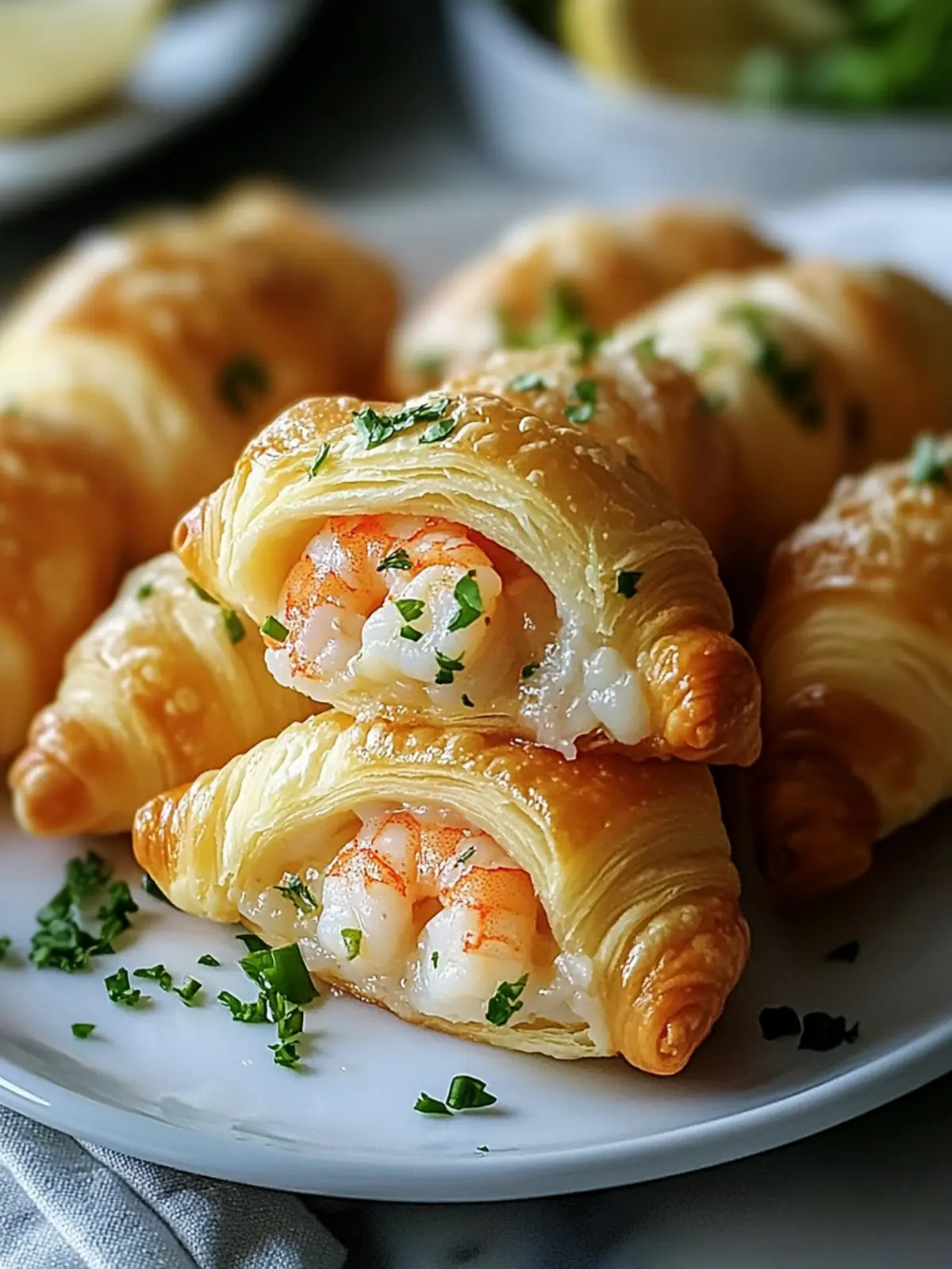 Savory Shrimp and Crab Stuffed Crescent Bombs in Minutes 2 Shrimp and Crab Stuffed Crescent Bombs