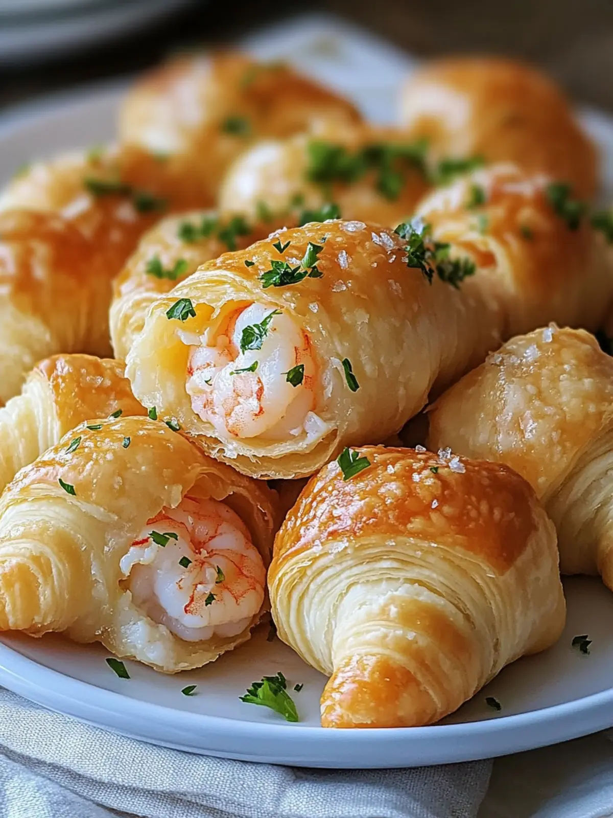 Savory Shrimp and Crab Stuffed Crescent Bombs in Minutes 4 Shrimp and Crab Stuffed Crescent Bombs