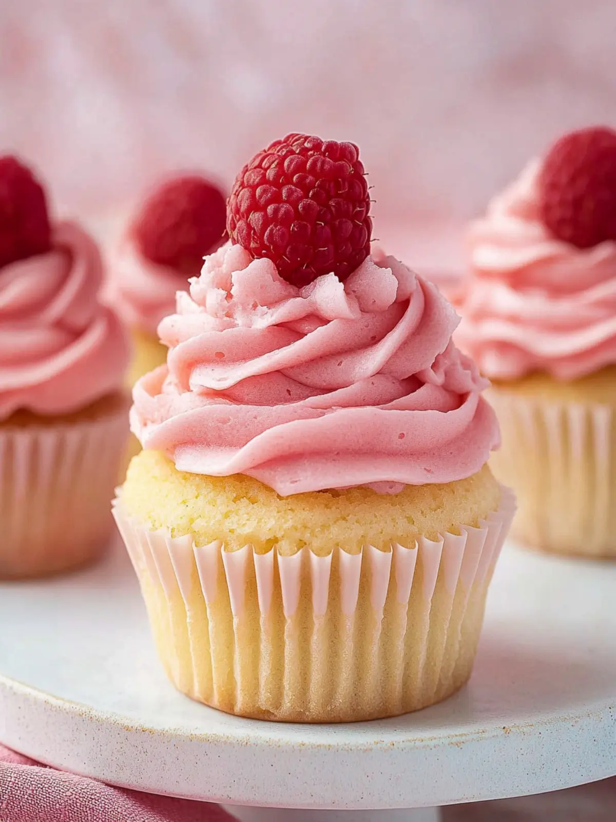 Delicious Raspberry Cupcakes to Brighten Your Day 4 Raspberry Cupcakes
