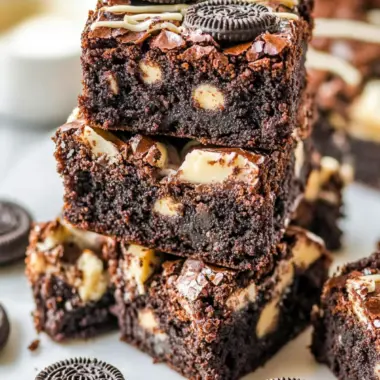 Indulge in Fudgy Oreo Brownies: A Chocolate Lover's Dream 9 Fudgy Oreo Brownies
