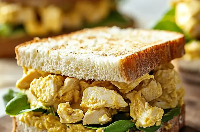 Curried Chicken Salad Sandwiches