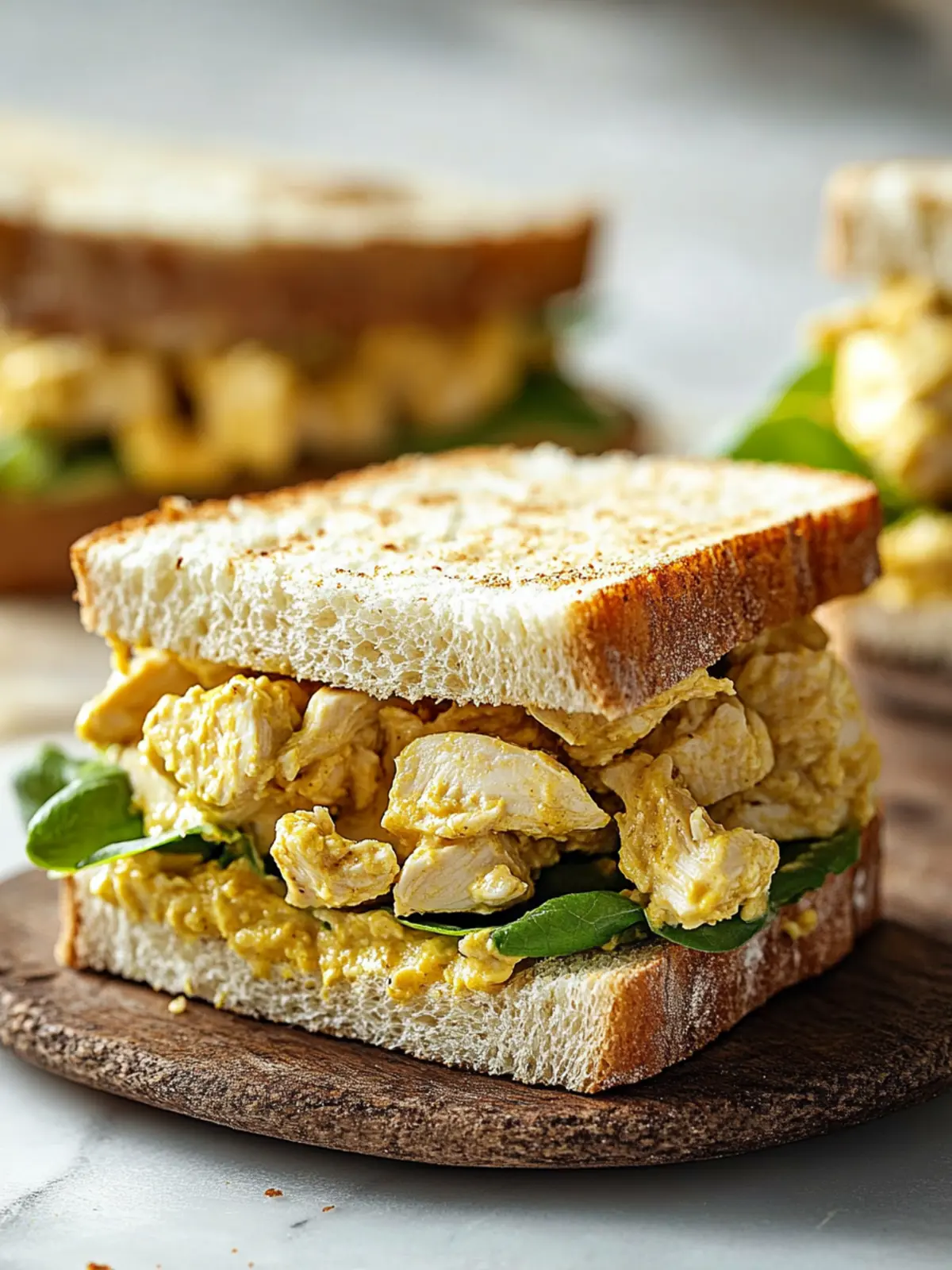 Zesty Curried Chicken Salad Sandwiches You'll Crave! 5 Curried Chicken Salad Sandwiches