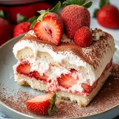 Delicious Strawberry Tiramisu to Elevate Your Dessert Game 10 Strawberry Tiramisu