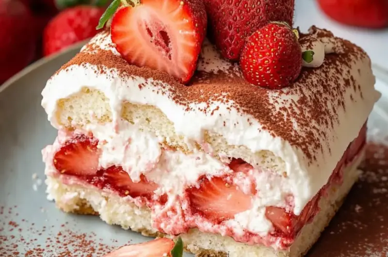 Strawberry Tiramisu
