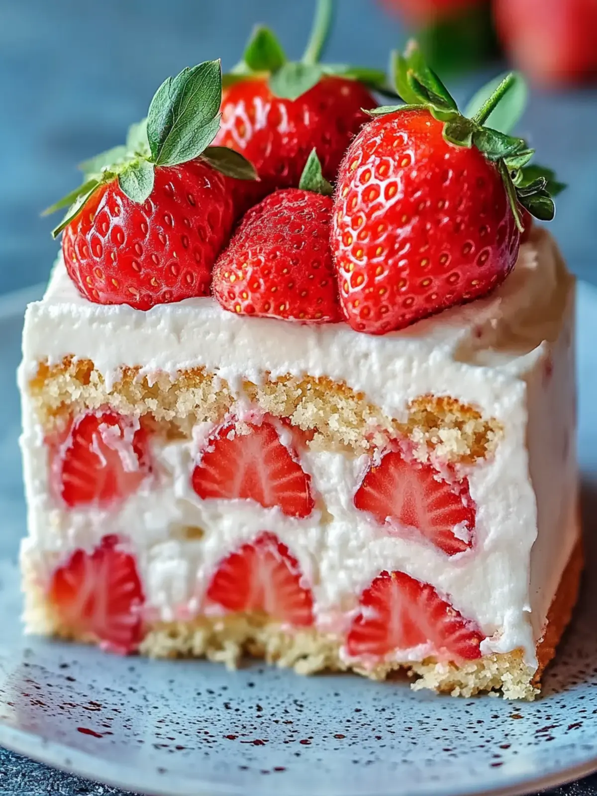 Strawberry Custard Delight Cake: A Creamy Summer Dream 4 Strawberry Custard Delight Cake