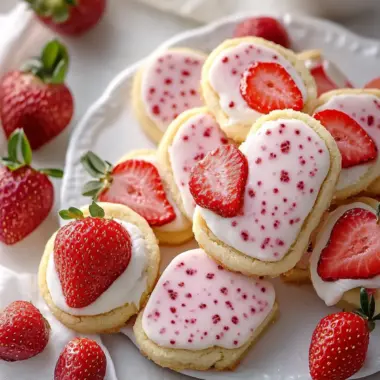 Delicious Strawberry Shortbread Cookies for Sweet Gifting 10 Strawberry Shortbread Cookies