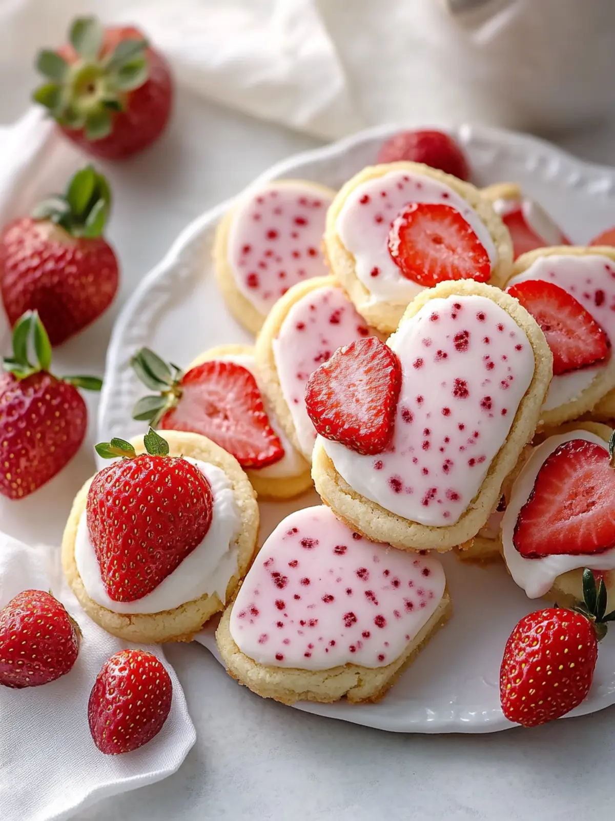 Delicious Strawberry Shortbread Cookies for Sweet Gifting 5 Strawberry Shortbread Cookies