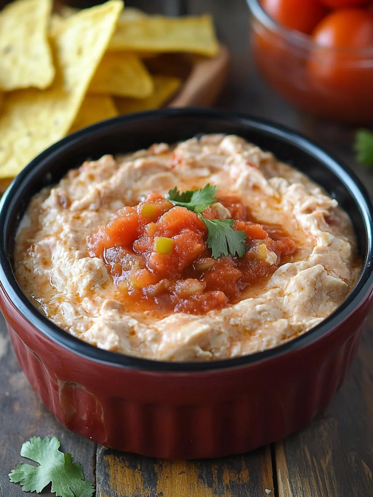 Salsa Chicken Dip: Creamy Delight Perfect for Game Day 5 Salsa Chicken Dip