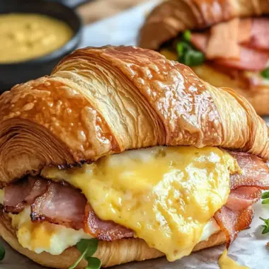 Irresistible Croissant Breakfast Sandwich for Your Morning Boost 9 Croissant Breakfast Sandwich