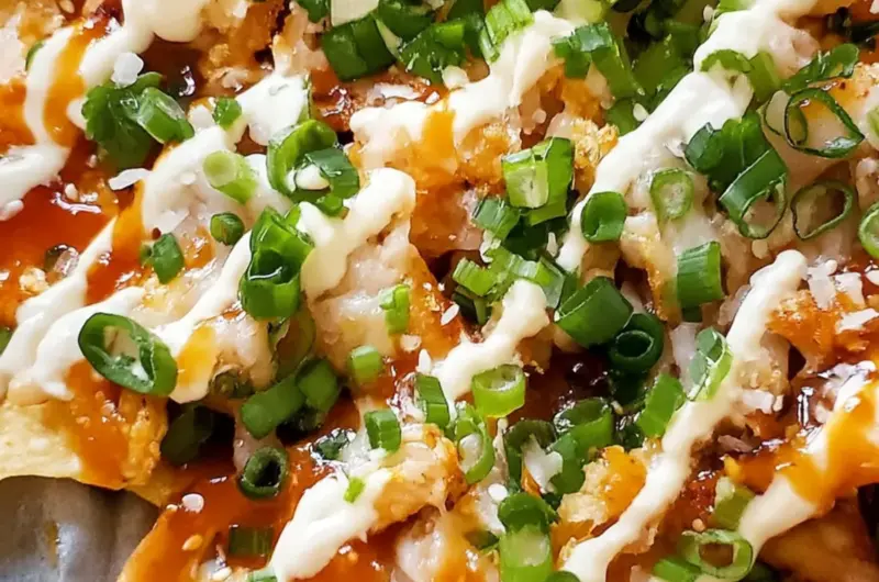 Crab Rangoon Nachos