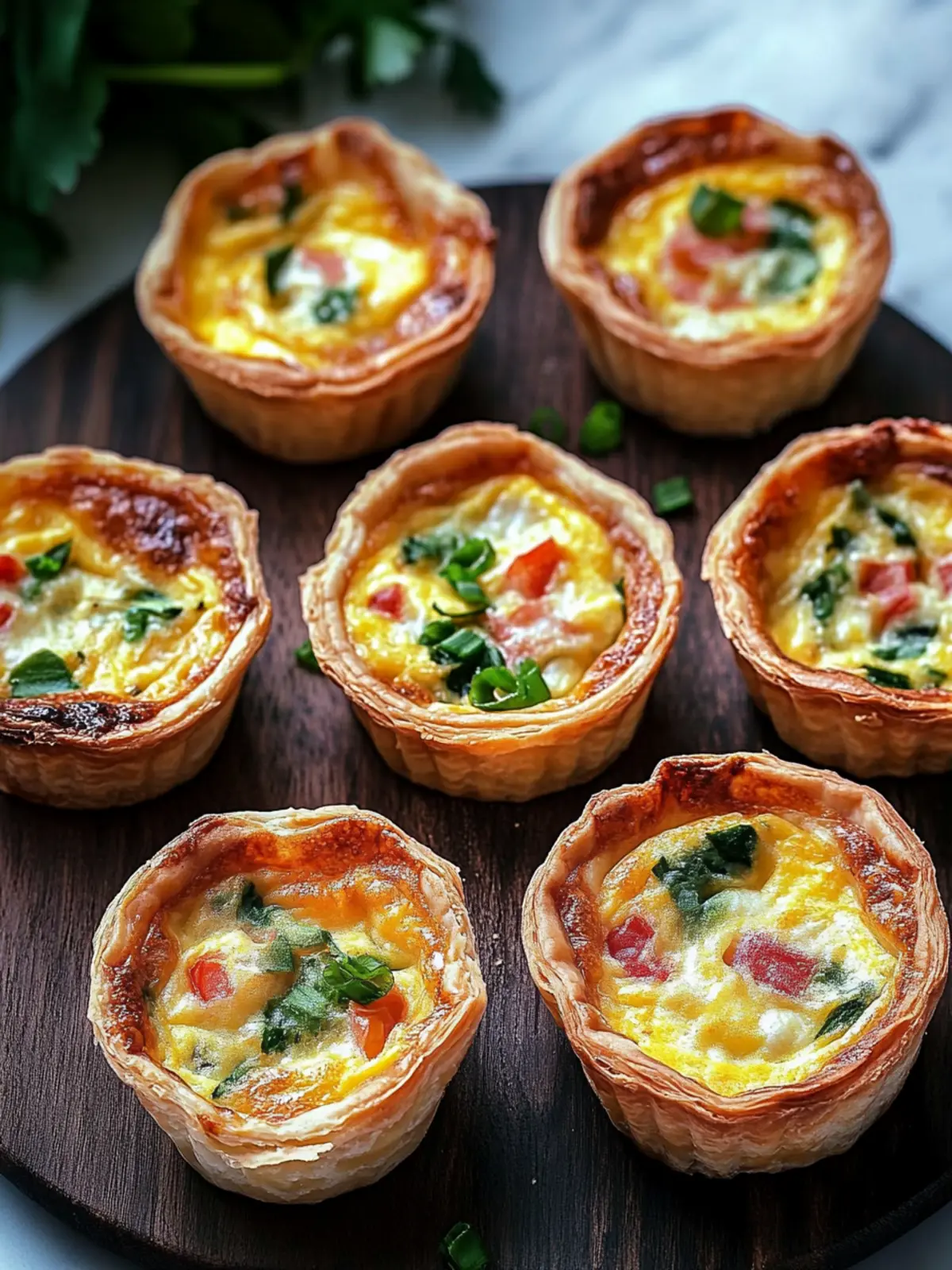 Savory Mini Quiches That Elevate Your Brunch Game 4 Mini Quiches