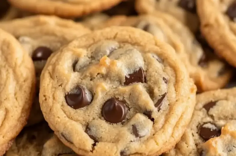 PEANUT BUTTER CHOCOLATE CHIP COOKIES