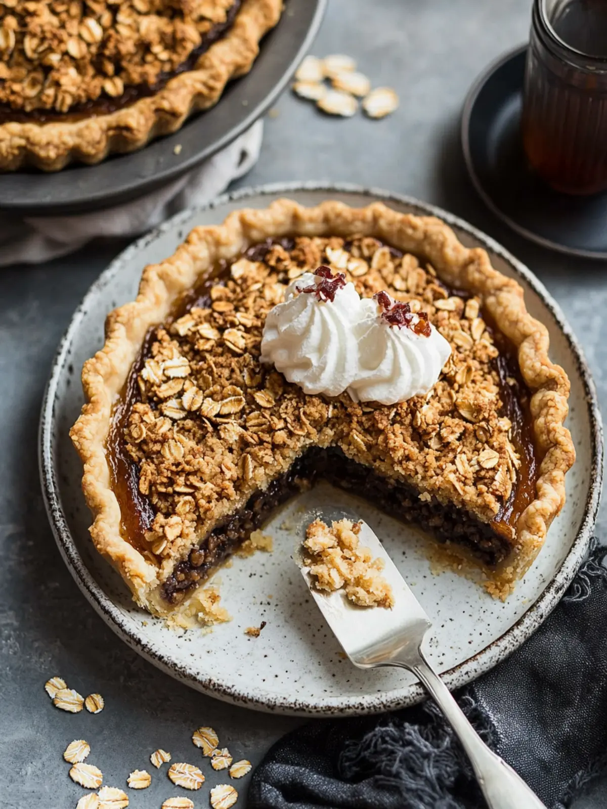 Decadent Black Bottom Oatmeal Pie You’ll Crave Every Bite 5 Black Bottom Oatmeal Pie