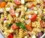 Delicious Rotini Pasta Salad with Fresh Veggies and Feta