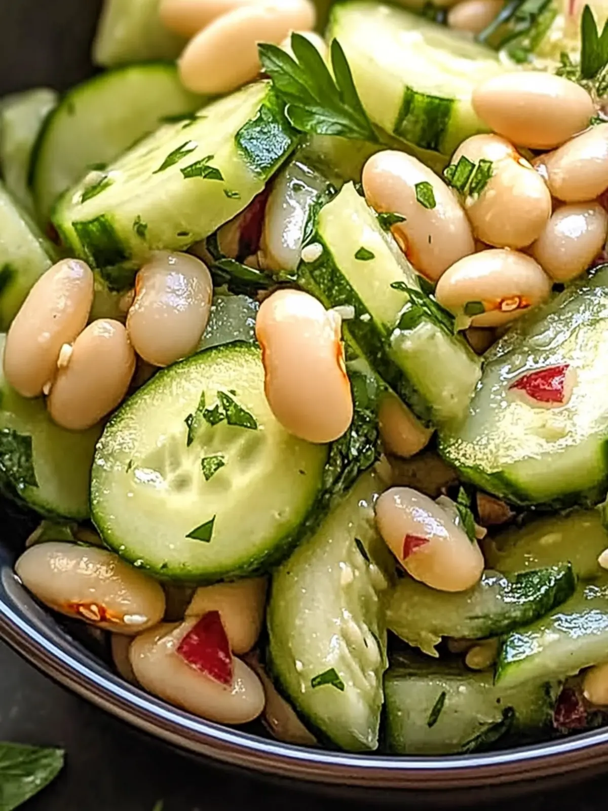 Zesty Dilly White Bean Cucumber Salad for Vibrant Summer Days 3 Dilly White Bean Cucumber Salad