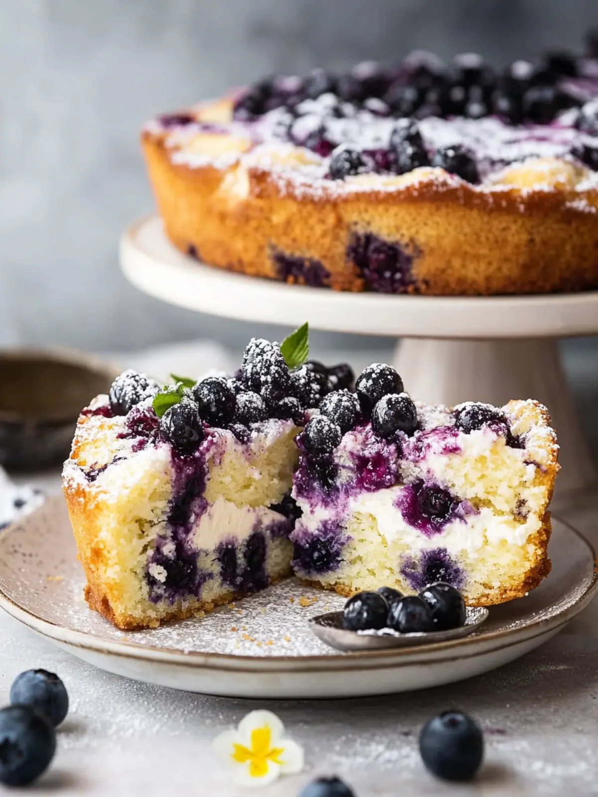 Delicious Blueberry Ricotta Cake for Sweet Homemade Bliss 2 Blueberry Ricotta Cake