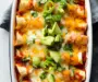 Irresistible Chicken Enchiladas with Creamy Red Sauce
