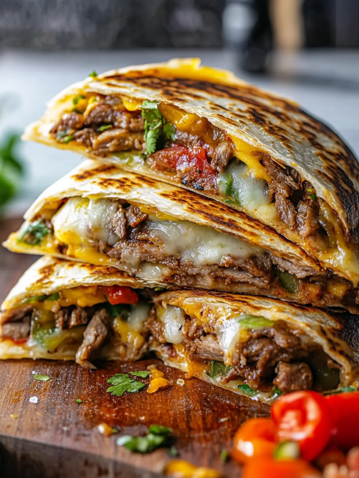 Savory Philly Cheesesteak Quesadilla in Just 30 Minutes 4 Philly Cheesesteak Quesadilla