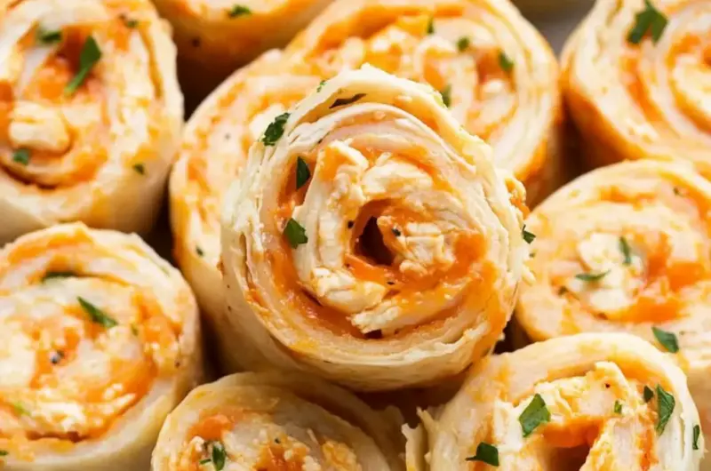 Buffalo Chicken Pinwheels