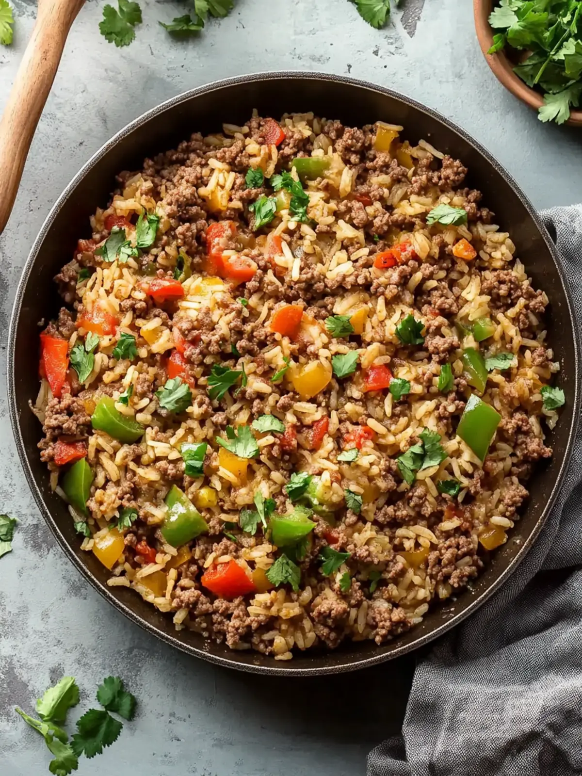 Savory Ground Beef and Rice Skillet: Quick Comfort Food Delight 3 Ground Beef and Rice Skillet