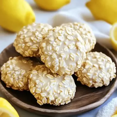 Zesty Lemon Oatmeal No-Bake Cookies for Fast, Easy Treats 9 Lemon Oatmeal No-Bake Cookies
