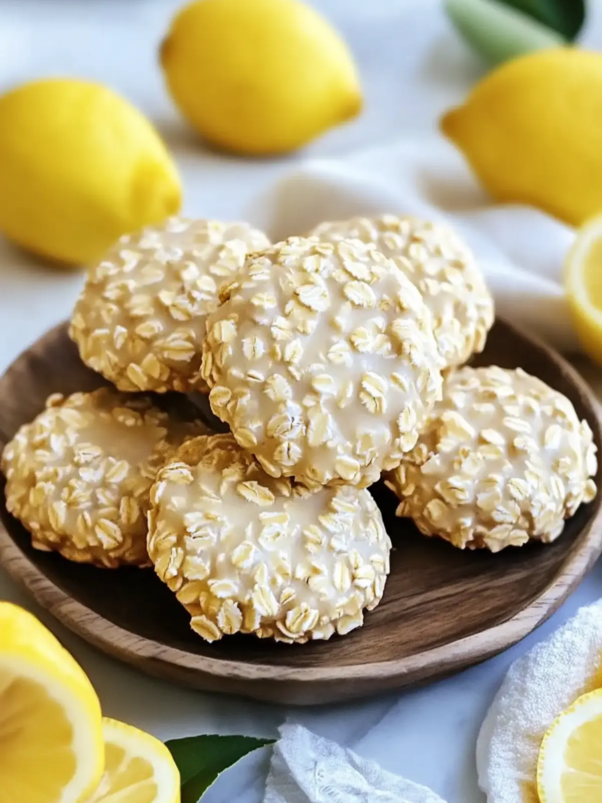 Zesty Lemon Oatmeal No-Bake Cookies for Fast, Easy Treats 5 Lemon Oatmeal No-Bake Cookies