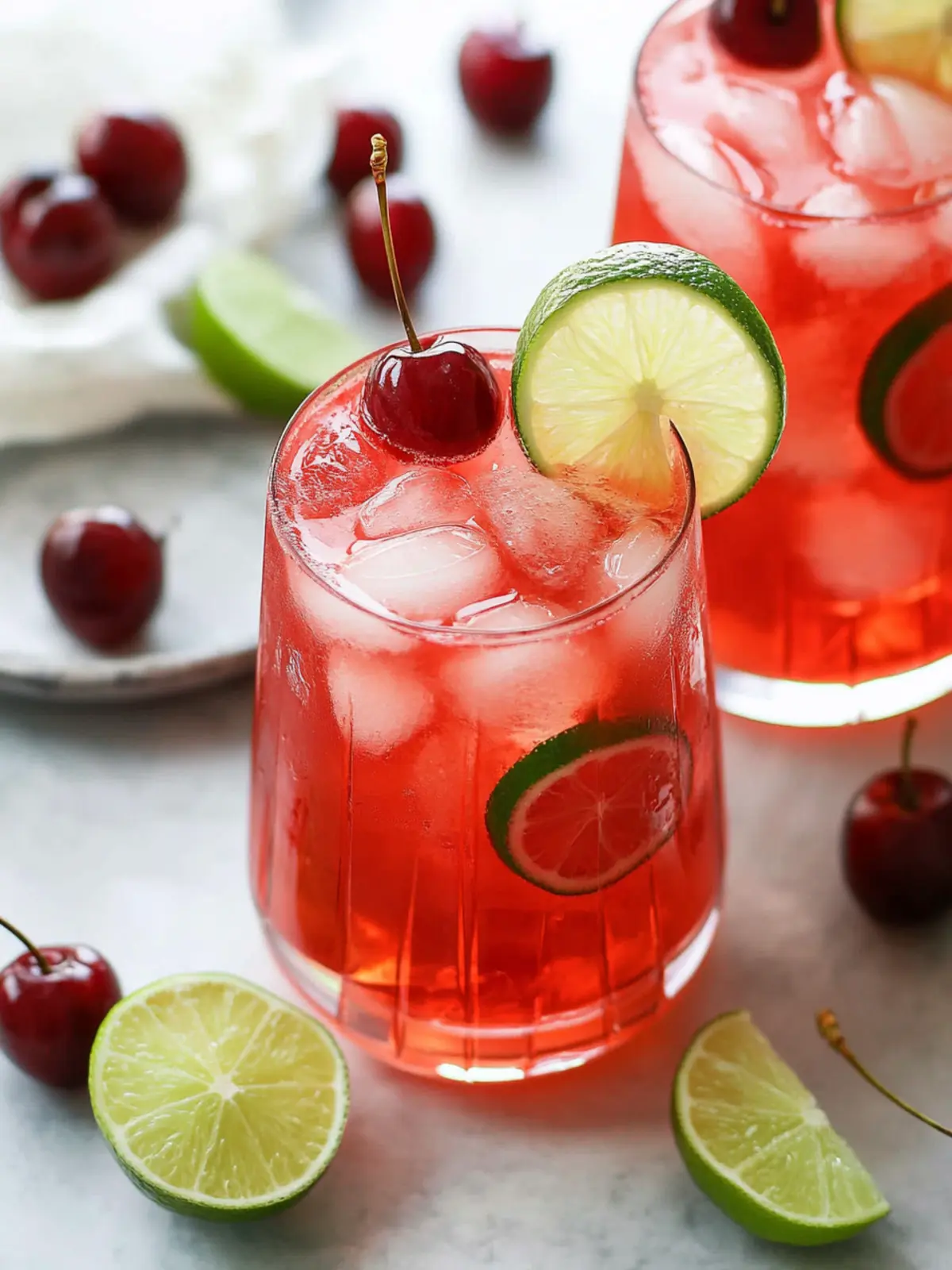 Refreshing Homemade Cherry Limeade to Beat the Summer Heat 3 Homemade Cherry Limeade