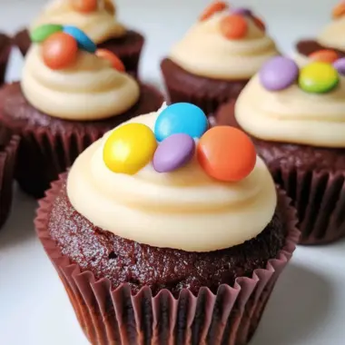 Irresistible Smarties Cupcakes for a Sweet Nostalgia Trip 9 Smarties Cupcakes