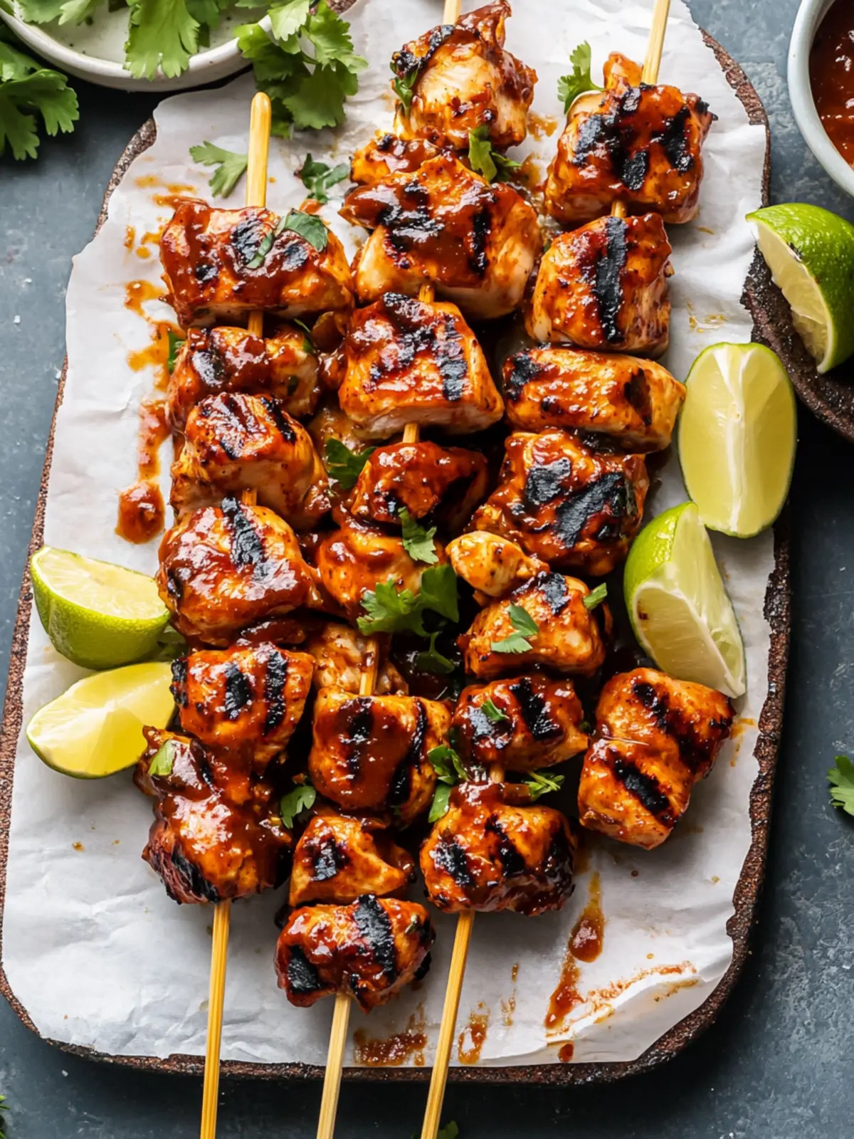 Spicy Beer BBQ Chicken Skewers for Epic Summer Grilling 2 Spicy Beer BBQ Chicken Skewers